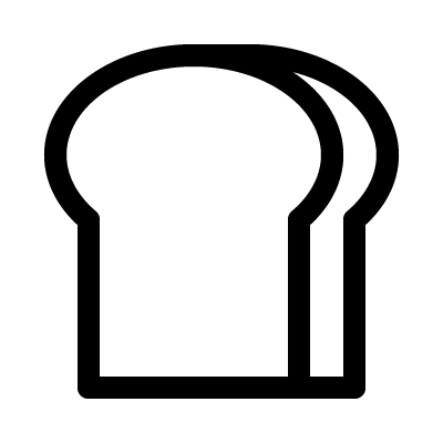 フリーアイコン Free Icons パン Bread Everyday Icons