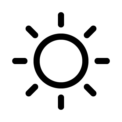 フリーアイコン Free Icons 太陽 Sun Everyday Icons